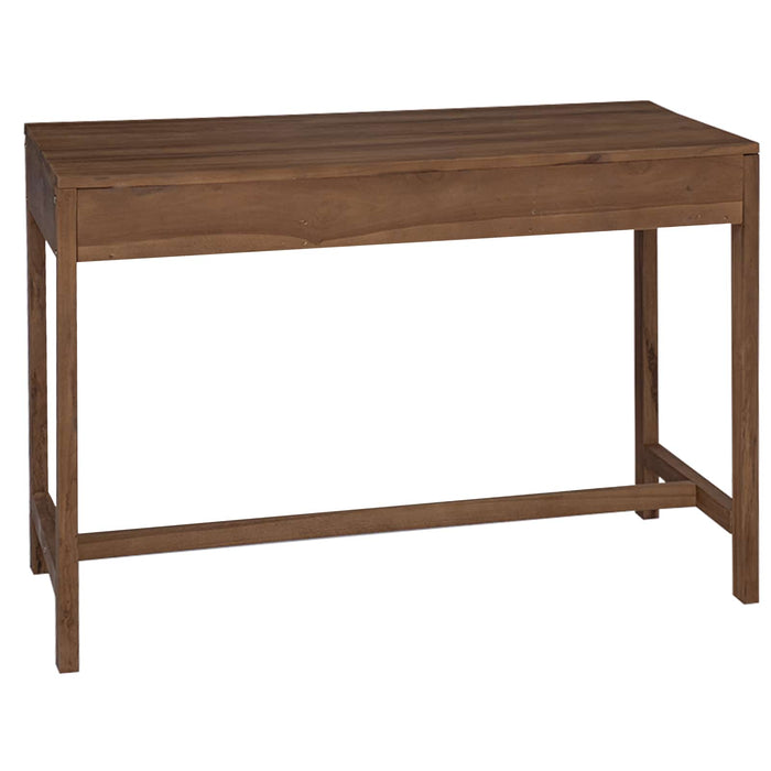 Birou cu Sertare natural Lemn solid de tec 110 x 50 x 75 cm WALTI