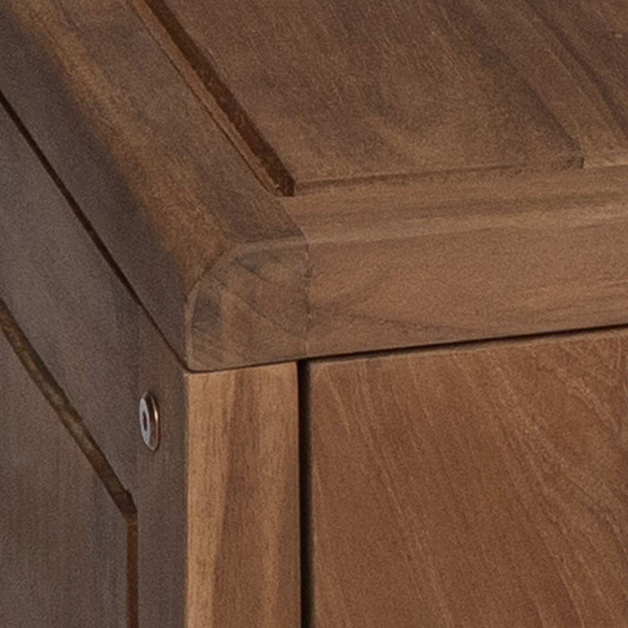 Dulap lateral pentru baie natural 25 x 25 x 100 cm WALTI