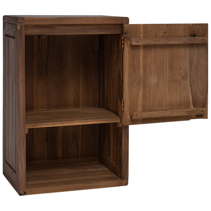 Dulap lateral pentru baie natural 45 x 30 x 70 cm - WALTI WALTI