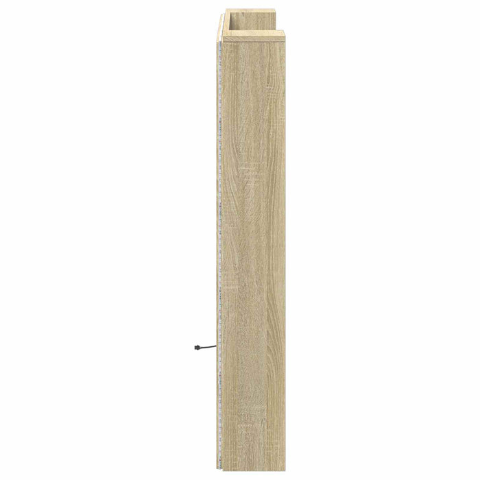 Cadran cu LED Sonoma 120 x 16,5 x 103,5 cm Lemn compozit - WALTI WALTI
