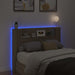 Cadran cu LED Sonoma 140 x 16,5 x 103,5 cm Lemn compozit - WALTI WALTI