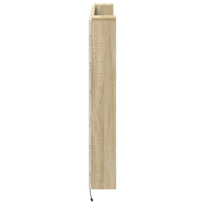 Cadran cu LED Sonoma 140 x 16,5 x 103,5 cm Lemn compozit - WALTI WALTI