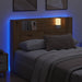 Cadran cu LED cu raft Stejar Artizanal 140 x 16,5 x 103,5 cm - WALTI WALTI