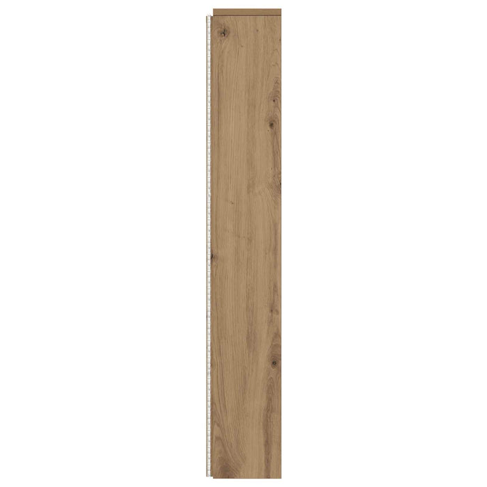Cadran cu LED cu raft Stejar Artizanal 160 x 16,5 x 103,5 cm - WALTI WALTI