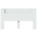 Cadran cu LED cu raft Alb 180 x 16,5 x 103,5 cm Lemn compozit - WALTI WALTI