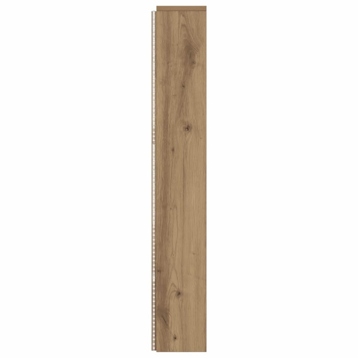 Cadran cu LED cu raft Stejar artizanal 180 x 16,5 x 103,5 cm - WALTI WALTI