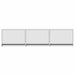 Cabinet TV cu led cu sertar Alb 165 x 34 x 40 cm Lemn compozit - WALTI WALTI