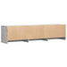 Cabinet TV cu led Beton 165 x 34 x 40 cm Lemn compozit - WALTI WALTI