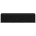 Cabinet TV cu led Stejar Negru 165 x 34 x 40 cm Lemn compozit - WALTI WALTI