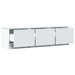 Cabinet TV cu led cu sertar Alb 140 x 34 x 40 cm Lemn compozit - WALTI WALTI