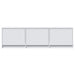 Cabinet TV cu led cu sertar Alb 140 x 34 x 40 cm Lemn compozit - WALTI WALTI