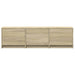 Cabinet TV cu led Sonoma 140 x 34 x 40 cm Lemn compozit - WALTI WALTI