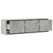 Cabinet TV cu led Beton 140 x 34 x 40 cm Lemn compozit - WALTI WALTI