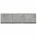 Cabinet TV cu led Beton 140 x 34 x 40 cm Lemn compozit - WALTI WALTI