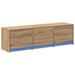 Cabinet TV Stejar Artizanal 140 x 34 x 40 cm Lemn compozit - WALTI WALTI