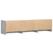 Cabinet TV cu led Gri Sonoma 165 x 34 x 40 cm Lemn compozit - WALTI WALTI