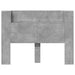 Cadran cu LED cu raft Beton 140 x 16,5 x 103,5 cm Lemn compozit - WALTI WALTI