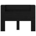 Cadran cu LED Stejar Negru 140 x 16,5 x 103,5 cm Lemn compozit - WALTI WALTI