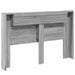 Cadran cu LED Gri Sonoma 160 x 16,5 x 103,5 cm Lemn compozit - WALTI WALTI