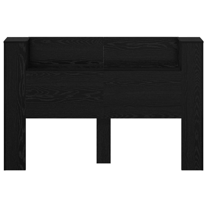 Cadran cu LED Stejar Negru 160 x 16,5 x 103,5 cm Lemn compozit - WALTI WALTI