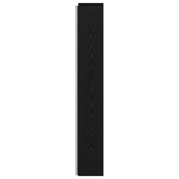 Cadran cu LED Stejar Negru 160 x 16,5 x 103,5 cm Lemn compozit - WALTI WALTI