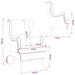 fotoliu Gri închis Catifea - WALTI WALTI