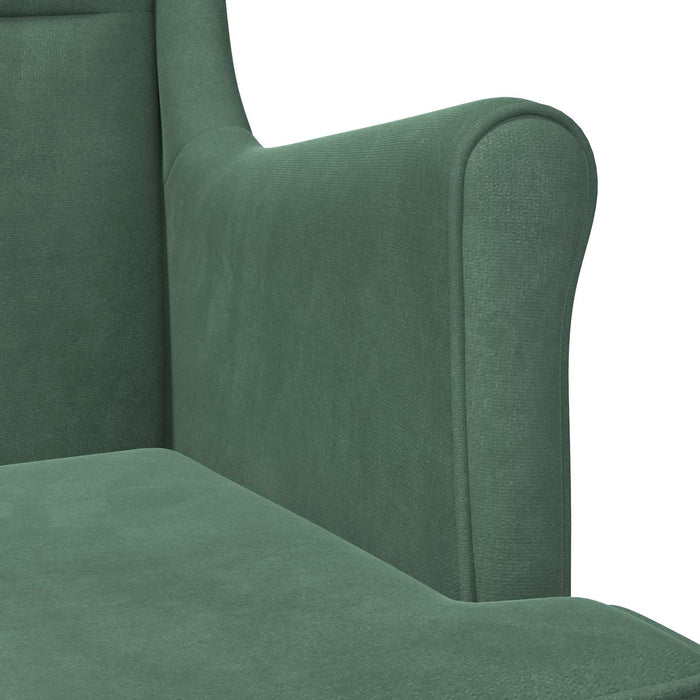 fotoliu Verde Mării Catifea - WALTI WALTI