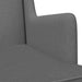 Scaun balansoar Gri închis 62 x 80 x 85 cm țesătură - WALTI WALTI
