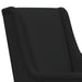 Scaun balansoar Negru 62 x 80 x 85 cm țesătură - WALTI WALTI