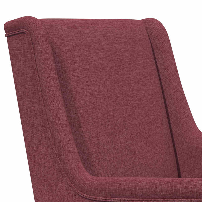 Scaun balansoar Roșu Vin 62 x 80 x 85 cm țesătură - WALTI WALTI
