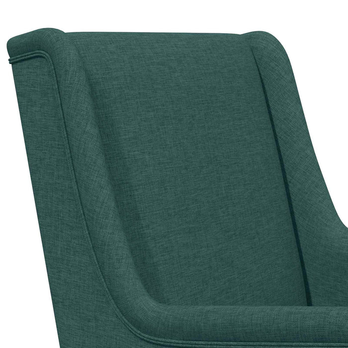 Scaun balansoar Verde închis 62 x 80 x 85 cm țesătură - WALTI WALTI