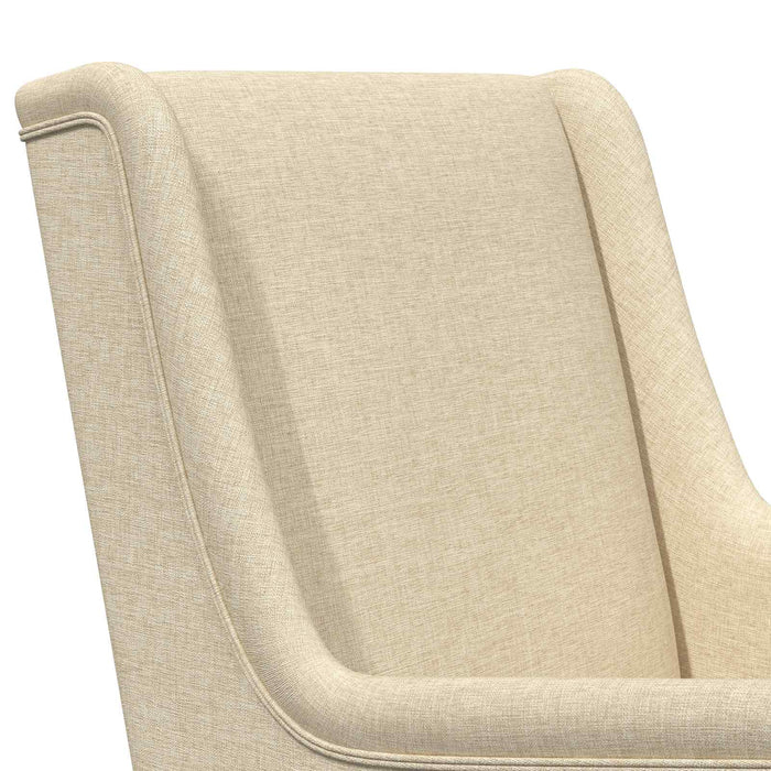 Scaun balansoar Crem 62 x 80 x 85 cm țesătură - WALTI WALTI