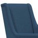 Scaun balansoar albastru 62 x 80 x 85 cm țesătură - WALTI WALTI