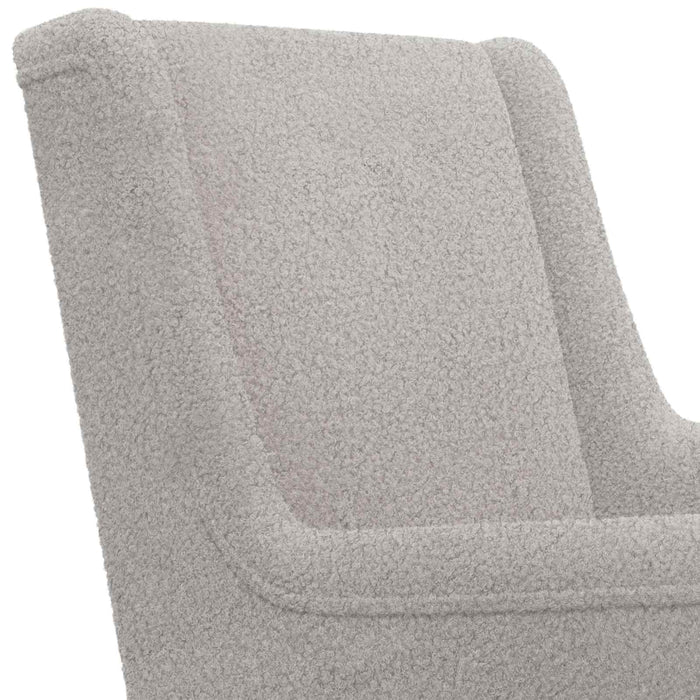 Scaun balansoar Gri deschis 62 x 80 x 85 cm Tarfă de oaie - WALTI WALTI