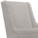 Scaun balansoar Gri deschis 62 x 80 x 85 cm Tarfă de oaie - WALTI WALTI
