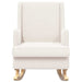 Scaun balansoar Crem 62 x 80 x 85 cm Tarfă de oaie - WALTI WALTI