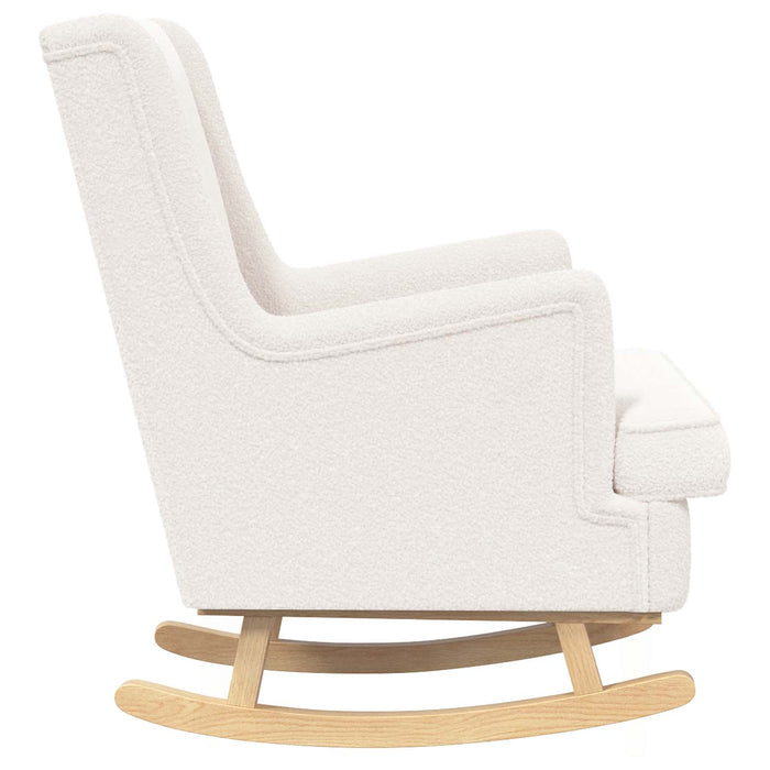 Scaun balansoar Crem 62 x 80 x 85 cm Tarfă de oaie - WALTI WALTI