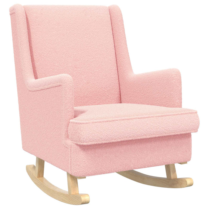 Scaun balansoar Roz 62 x 80 x 85 cm Tarfă de oaie - WALTI WALTI