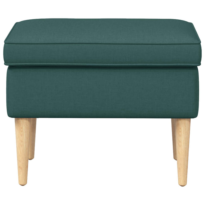 Taburet Verde închis 55 x 35 x 41 cm Poliester - WALTI WALTI
