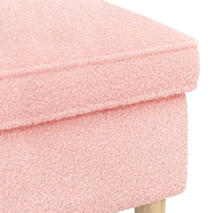 Taburet Roz 55 x 35 x 41 cm Bouclé - WALTI WALTI