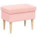 Taburet Roz 55 x 35 x 41 cm Bouclé - WALTI WALTI
