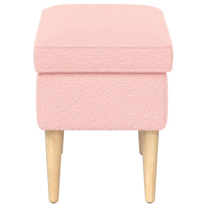 Taburet Roz 55 x 35 x 41 cm Bouclé - WALTI WALTI