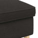 Taburet Negru 55 x 35 x 41 cm Bouclé - WALTI WALTI