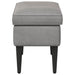 Taburet Gri deschis 55 x 35 x 41 cm Catifea - WALTI WALTI