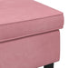 Taburet Roz 55 x 35 x 41 cm Catifea - WALTI WALTI
