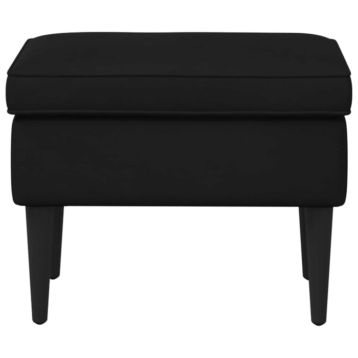 Taburet Negru 55 x 35 x 41 cm Catifea - WALTI WALTI