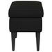 Taburet Negru 55 x 35 x 41 cm Catifea - WALTI WALTI