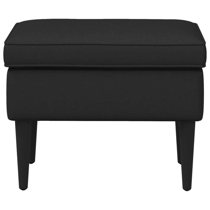 Taburet Negru 55 x 35 x 41 cm Țesătură - WALTI WALTI