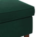 Taburet Verde închis 55 x 35 x 41 cm Catifea - WALTI WALTI