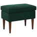 Taburet Verde închis 55 x 35 x 41 cm Catifea - WALTI WALTI